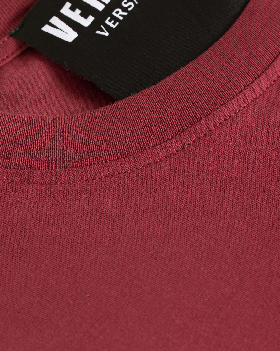 Homme | T-shirts | Versus Versace | Logo Tee Bordeaux