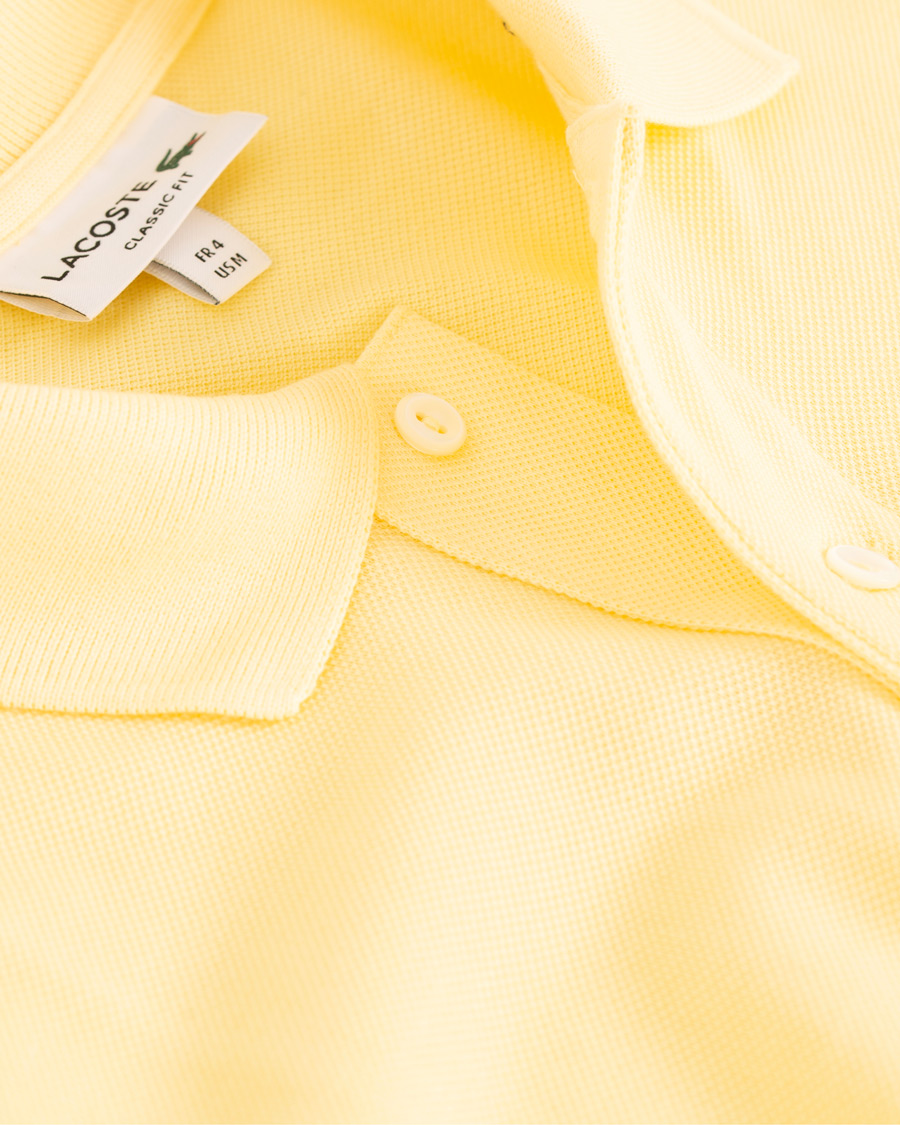 Heren | Polo's | Lacoste | Original Polo Piké Napolitan Yellow