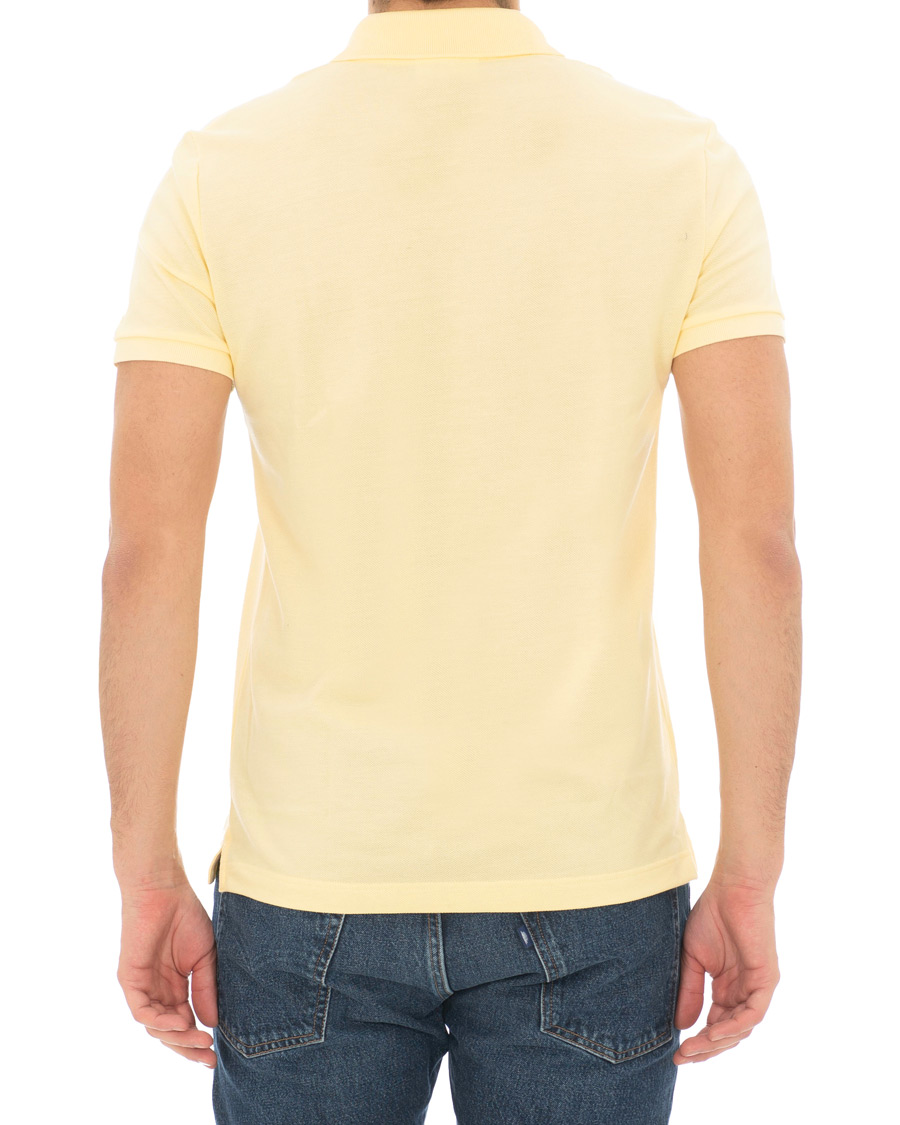 Homme | Polos | Lacoste | Slim Fit Polo Piké Napolitan Yellow