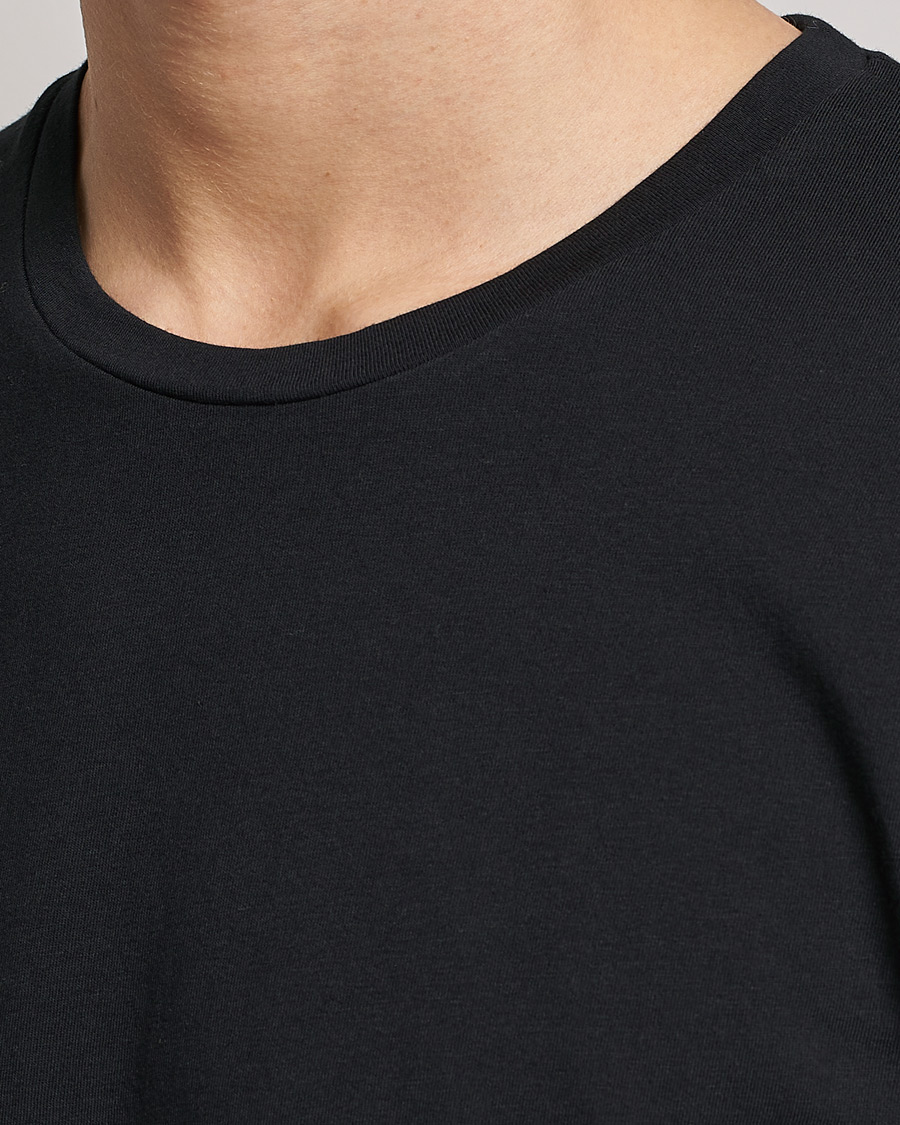 Heren | T-shirts | Samsøe Samsøe | Kronos Crew Neck Tee Black