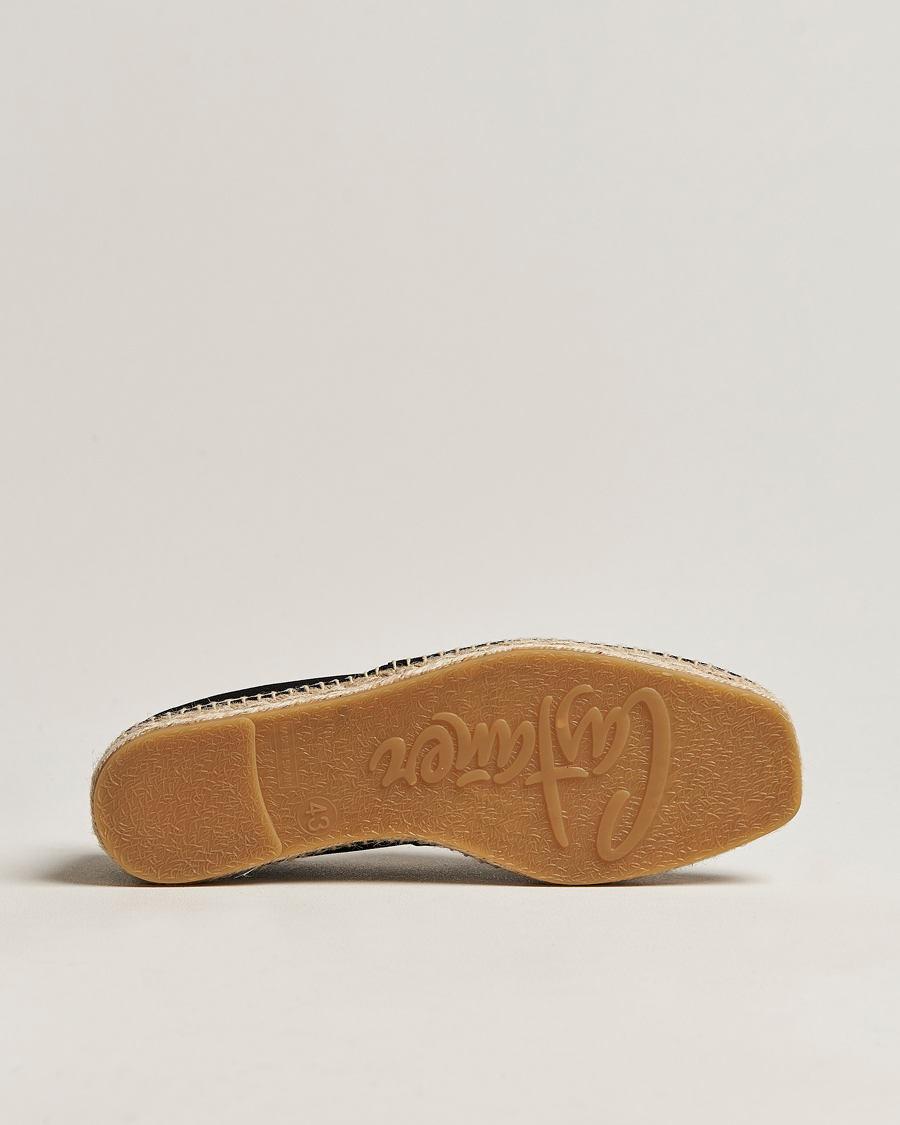Heren | Espadrilles | Castañer | Pablo Canvas Espadrilles Negro
