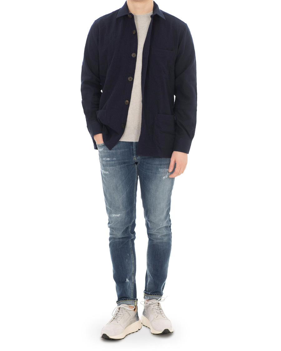 Heren | Buttero Vinci Vintage Running Suede Sneaker Bianco | Buttero | Vinci Vintage Running Suede Sneaker Bianco
