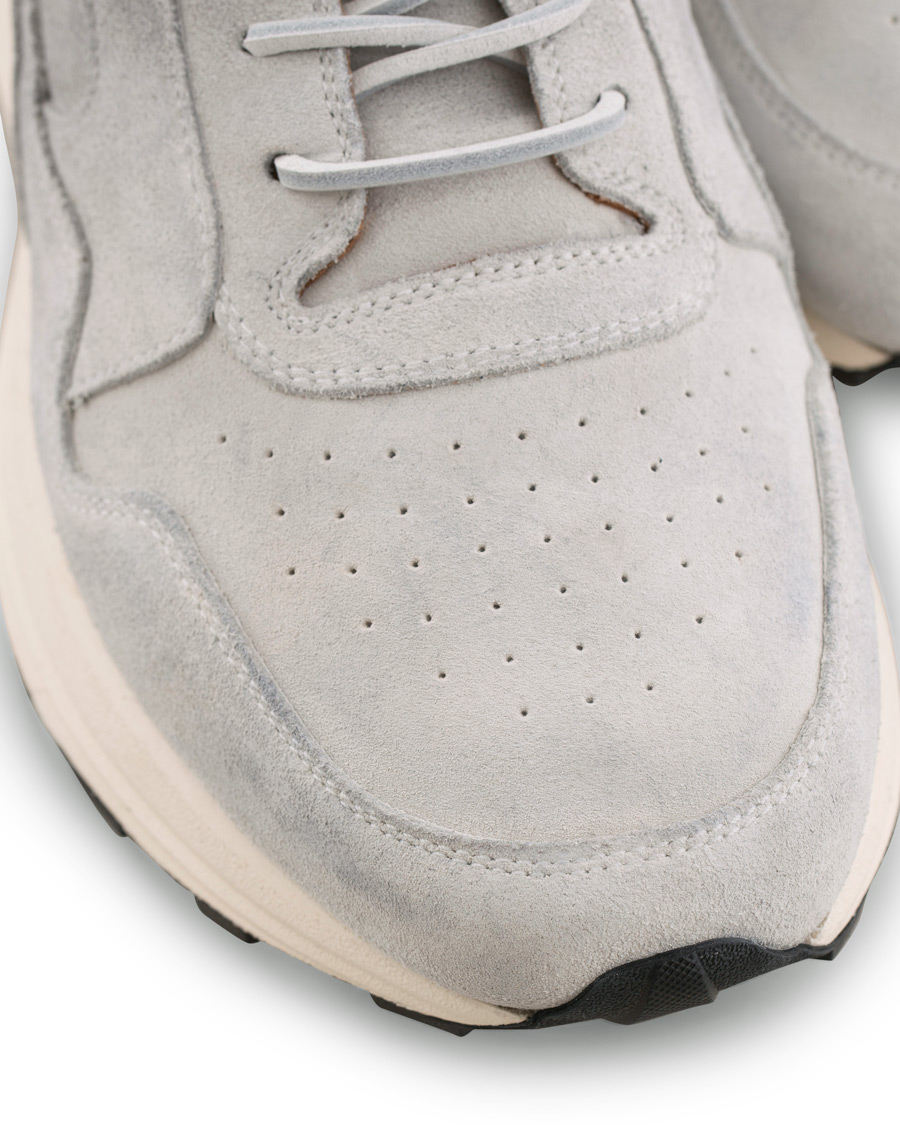 Heren | Buttero Vinci Vintage Running Suede Sneaker Bianco | Buttero | Vinci Vintage Running Suede Sneaker Bianco