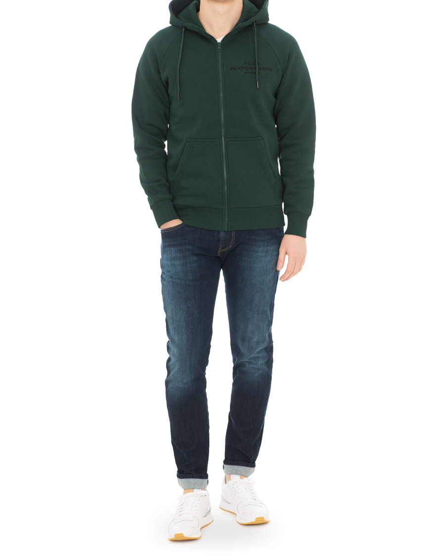 Heren | Truien | Peak Performance | Original Full Zip Hoodie Pine Grove