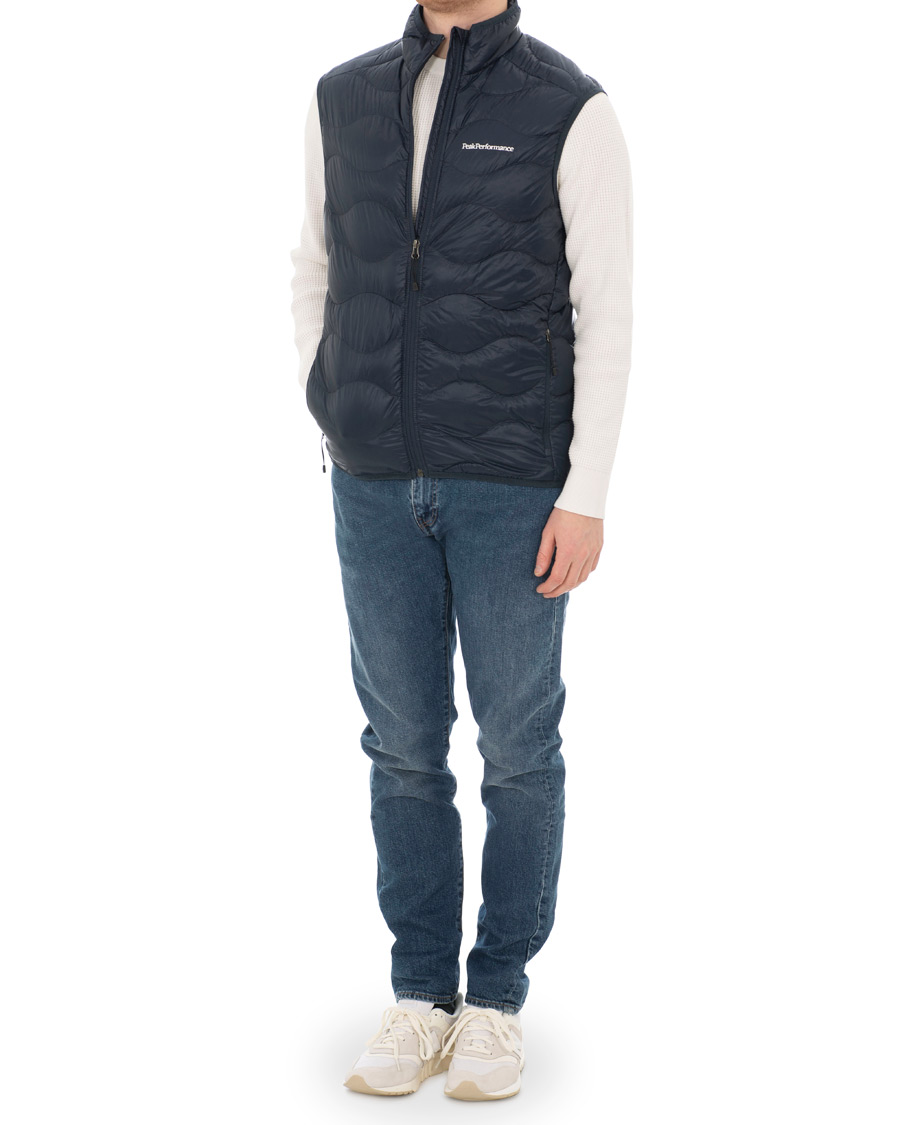 Homme | Manteaux Et Vestes | Peak Performance | Helium Vest Blue Shadow