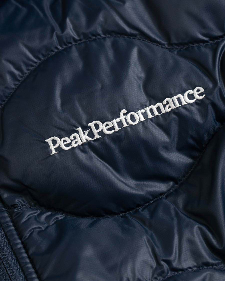Homme | Manteaux Et Vestes | Peak Performance | Helium Vest Blue Shadow