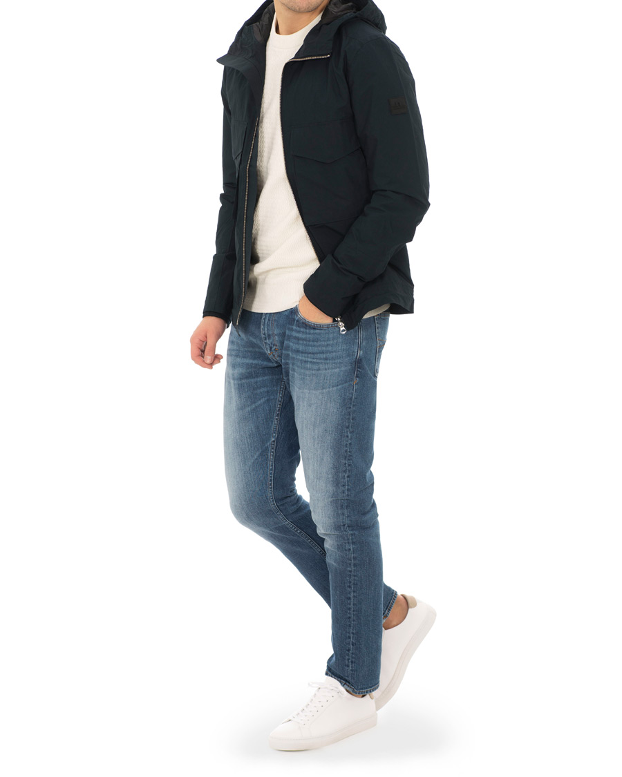 Heren | Jassen | J.Lindeberg | Bass Paper Cony Jacket Navy