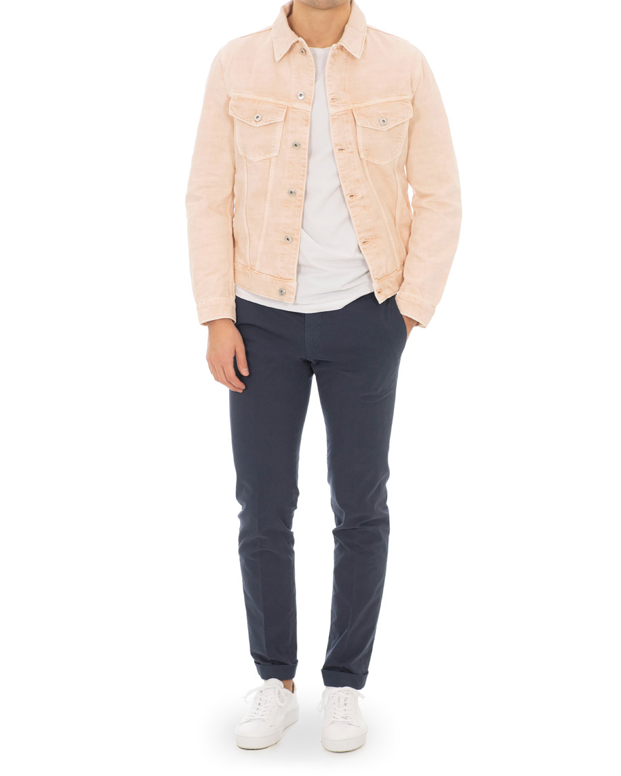 Heren | Jassen | J.Lindeberg | Ran Carlos Denim Jacket Summer Beige