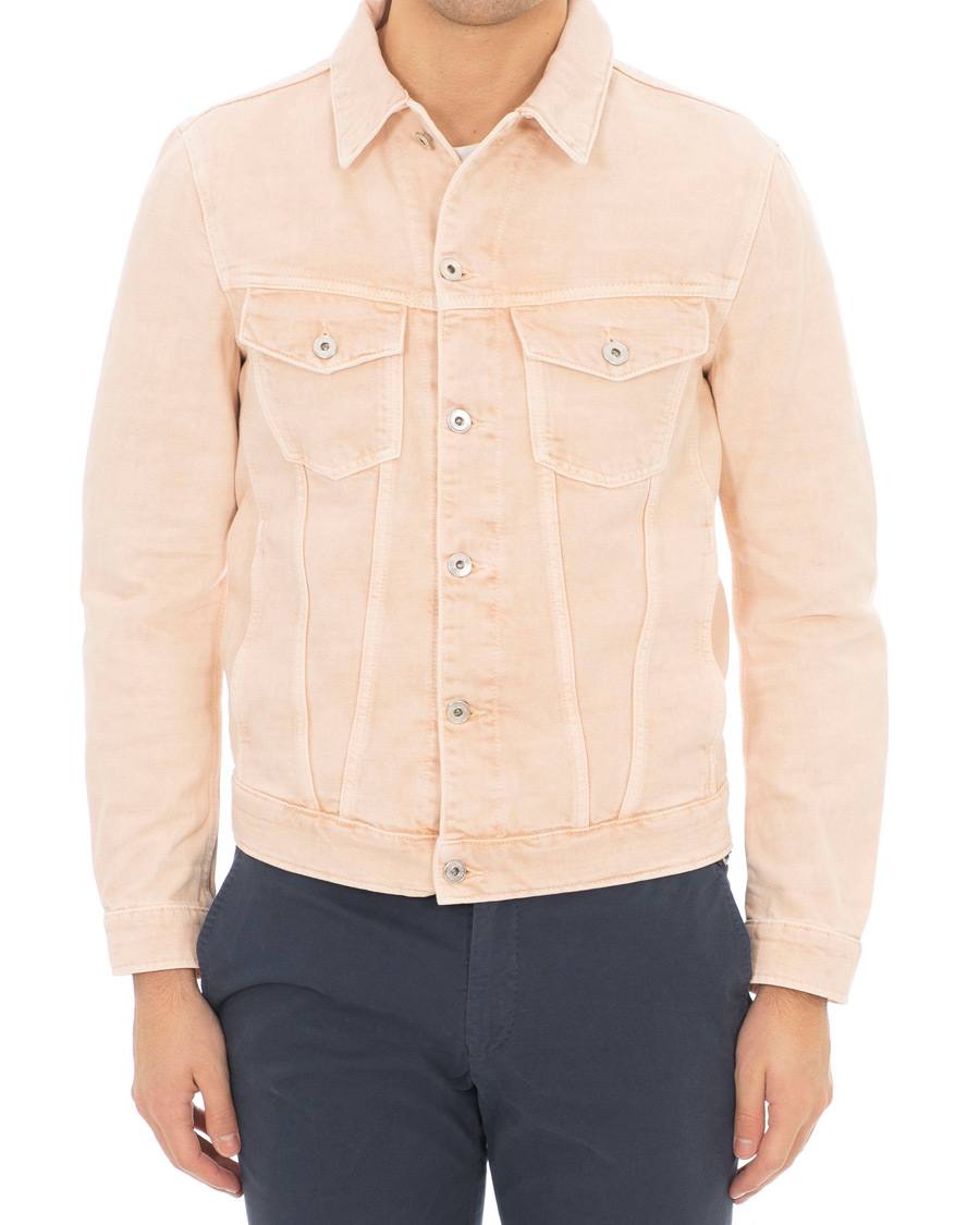 Heren | Jassen | J.Lindeberg | Ran Carlos Denim Jacket Summer Beige