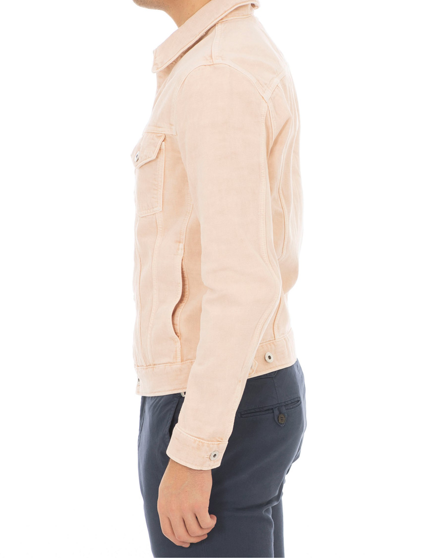 Heren | Jassen | J.Lindeberg | Ran Carlos Denim Jacket Summer Beige