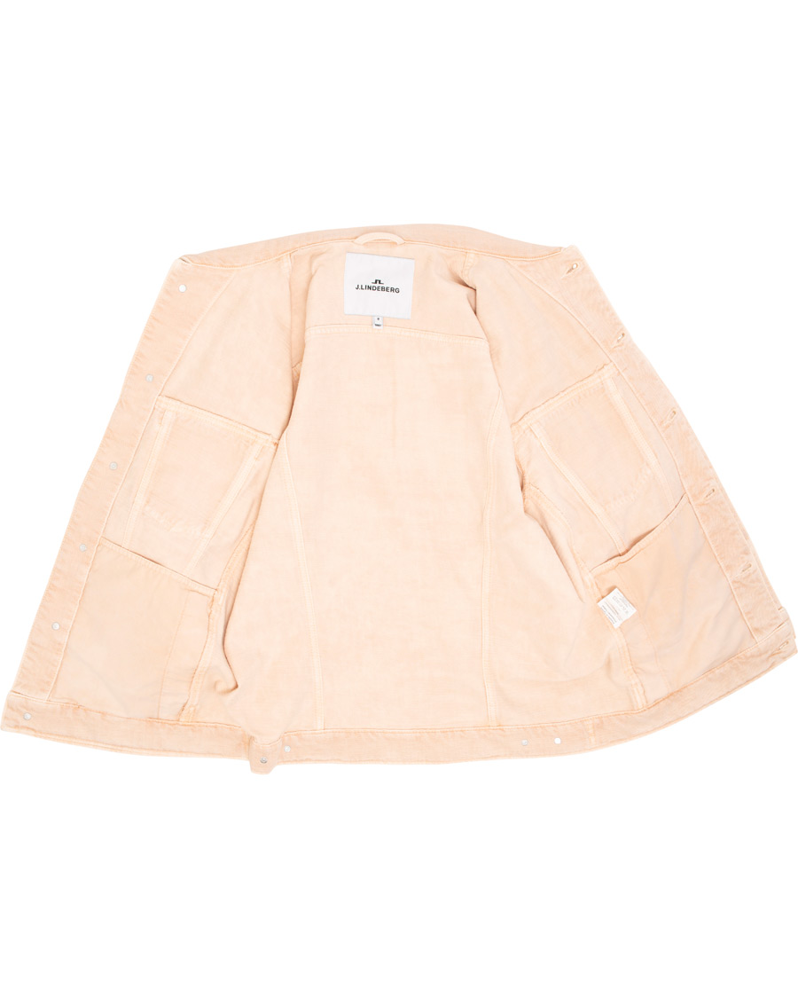 Heren | Jassen | J.Lindeberg | Ran Carlos Denim Jacket Summer Beige