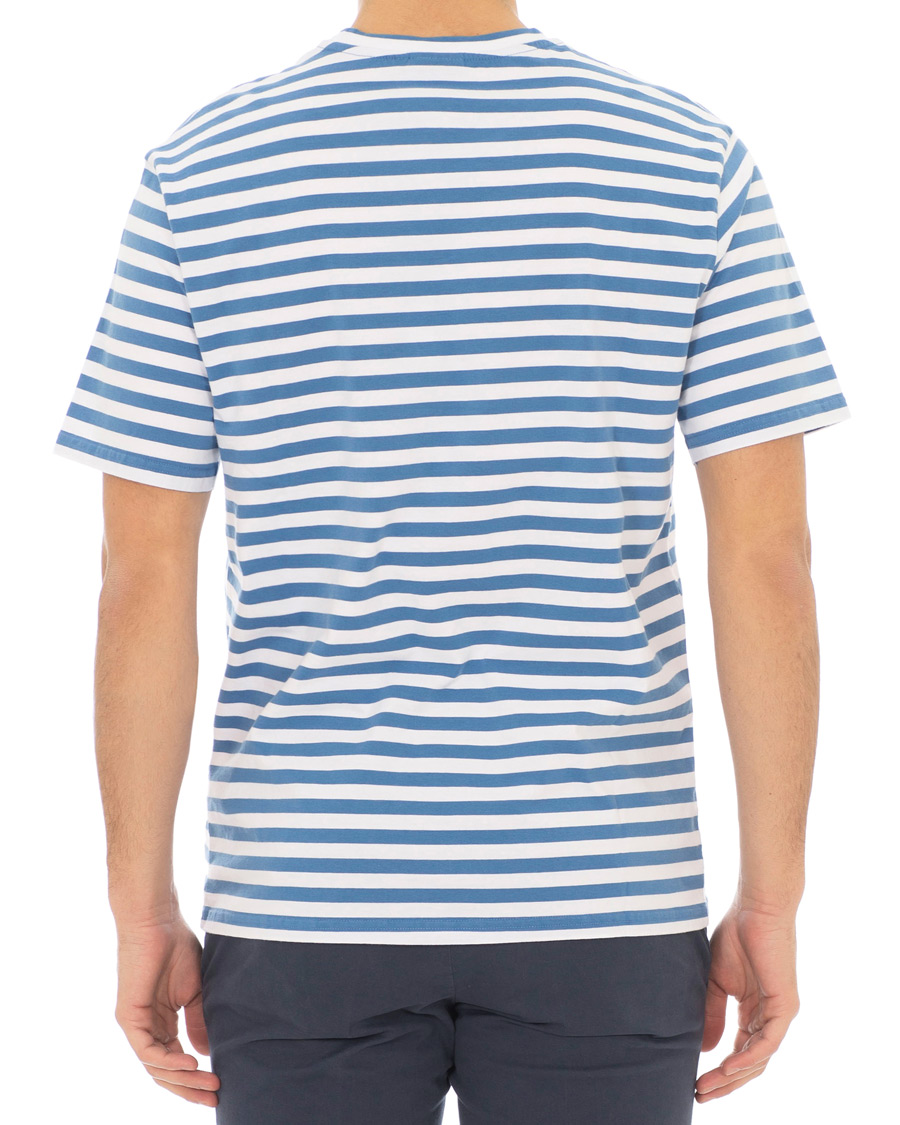 Homme | T-shirts | J.Lindeberg | Charles Stripe Tee Work Blue