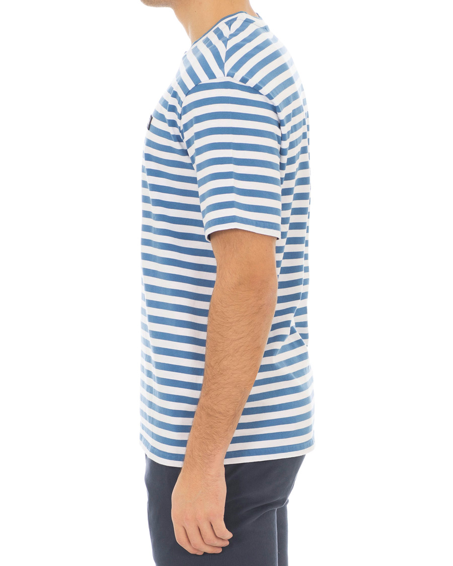 Homme | T-shirts | J.Lindeberg | Charles Stripe Tee Work Blue