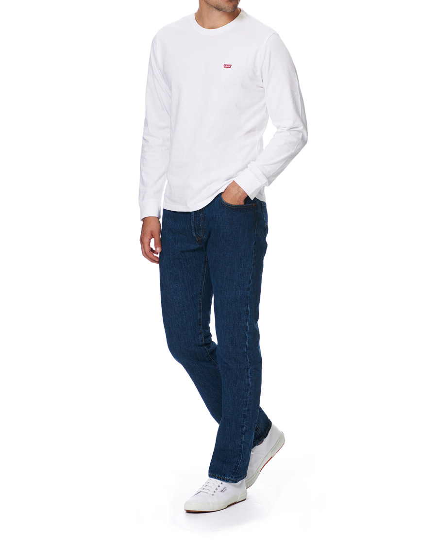 Homme | T-shirts | Levi's | Original Long Sleeve Tee White