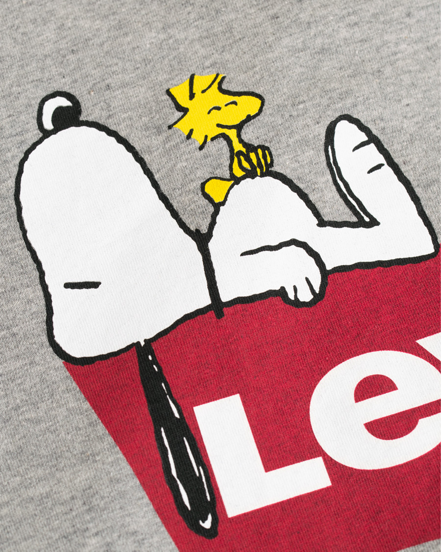 Homme | T-shirts | Levi's | Peanuts Tee Midtone Heather Grey