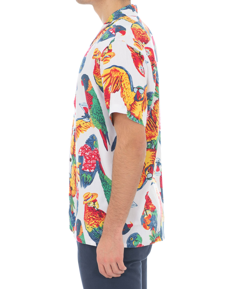 Homme | Chemises | Levi's | Cubano Shirt Parrots Brilliant White