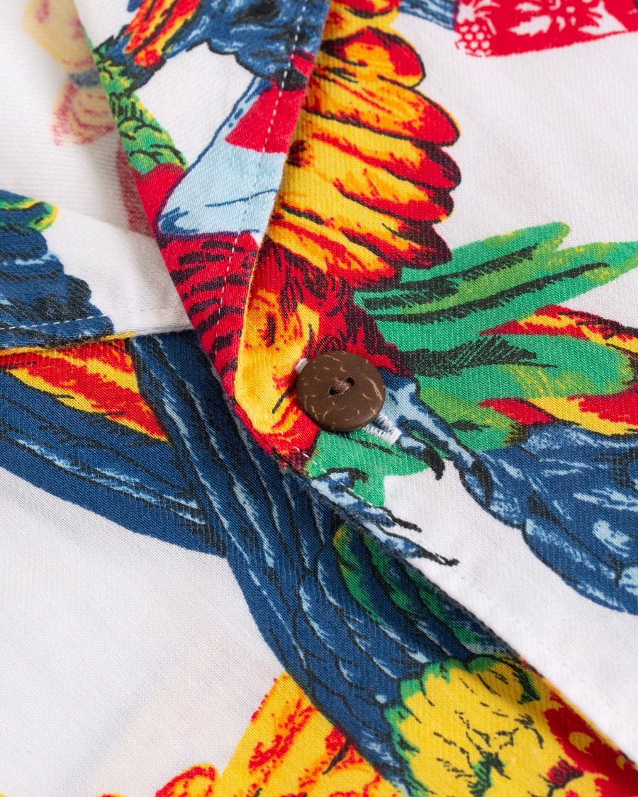 Homme | Chemises | Levi's | Cubano Shirt Parrots Brilliant White