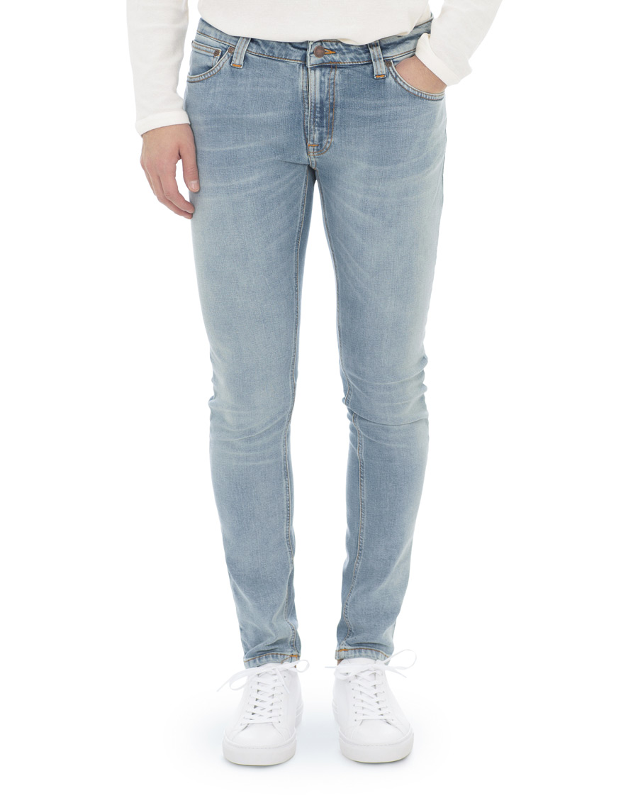 Homme | Jeans | Nudie Jeans | Skinny Lin Organic Jeans Light Blue Power