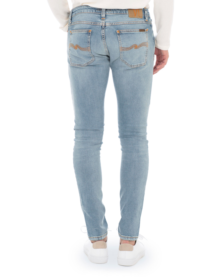 Homme | Jeans | Nudie Jeans | Skinny Lin Organic Jeans Light Blue Power