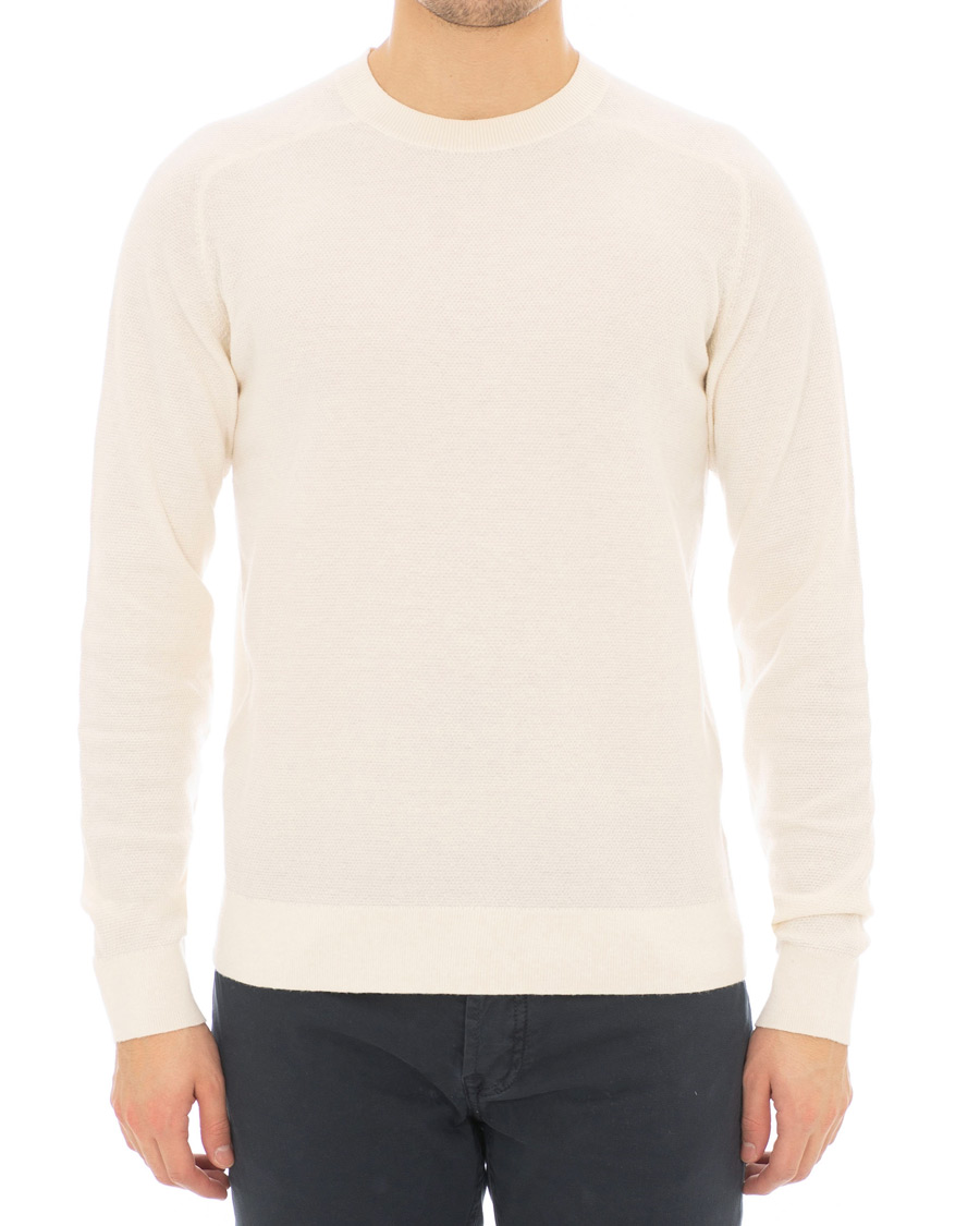 Homme | Pulls Et Tricots | Filippa K | Cotton Merino Mini Structure Panacotta