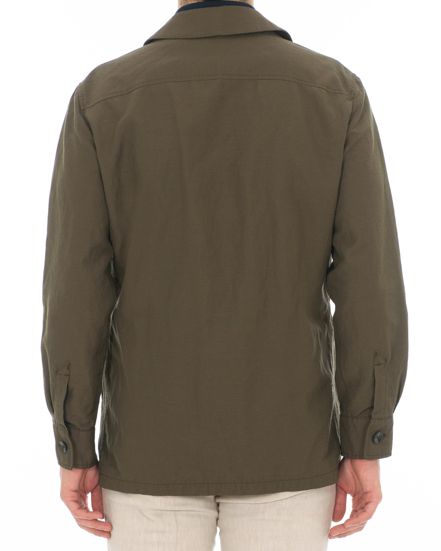 Homme | Manteaux Et Vestes | Caruso | Kruger Field Jacket Military Green