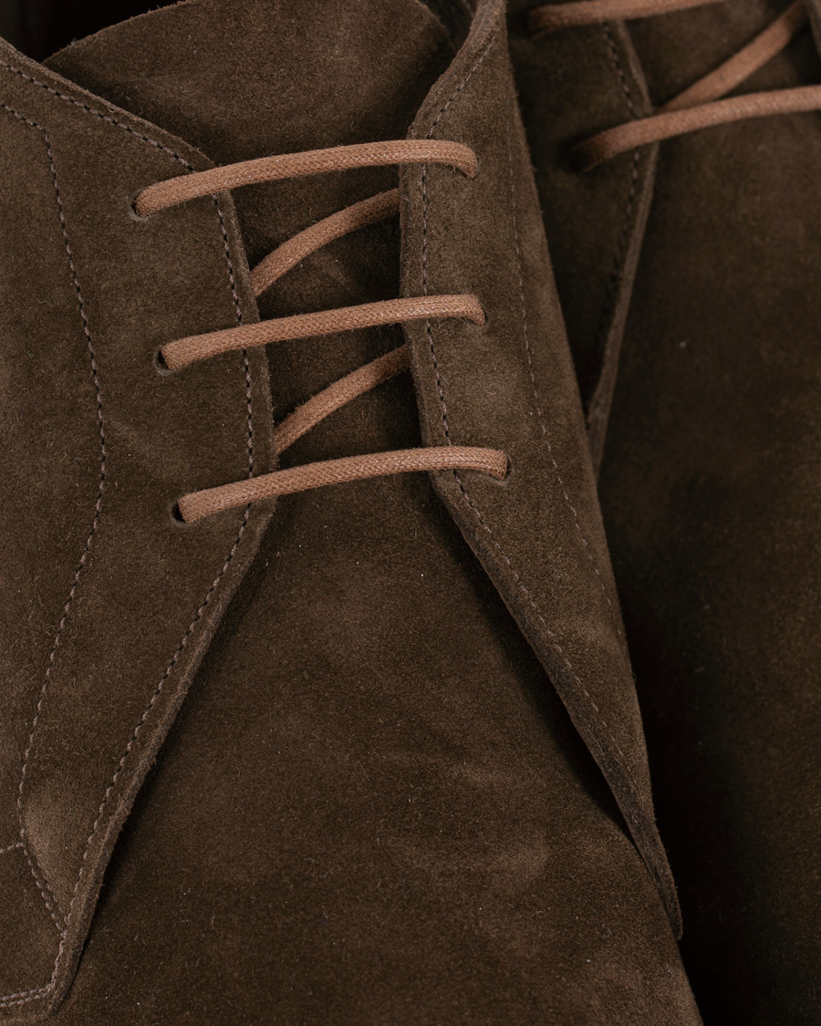 Homme | Edward Green Shanklin Unlined Chukka Boot Mocha Suede | Edward Green | Shanklin Unlined Chukka Boot Mocha Suede