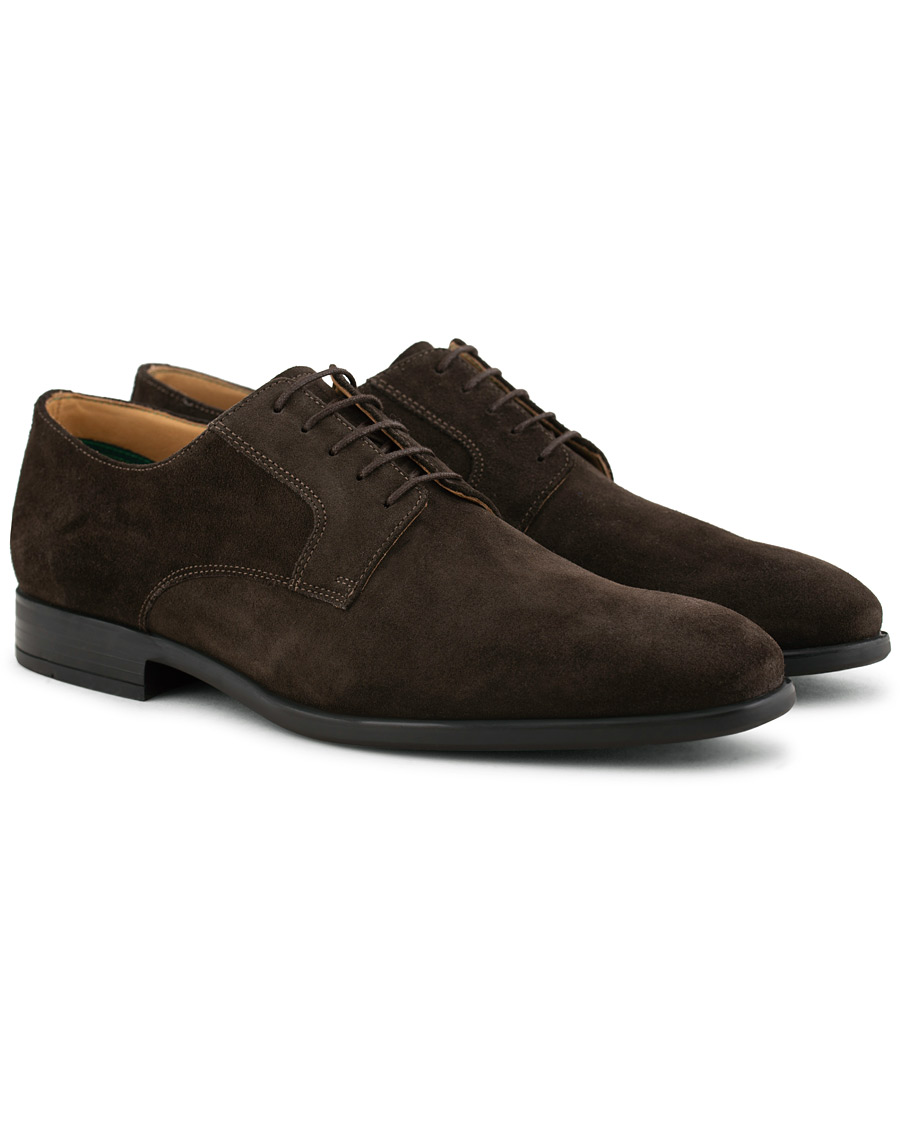 Homme | PS Paul Smith Daniel Rubber Sole Oxford Dark Brown Suede | PS Paul Smith | Daniel Rubber Sole Oxford Dark Brown Suede