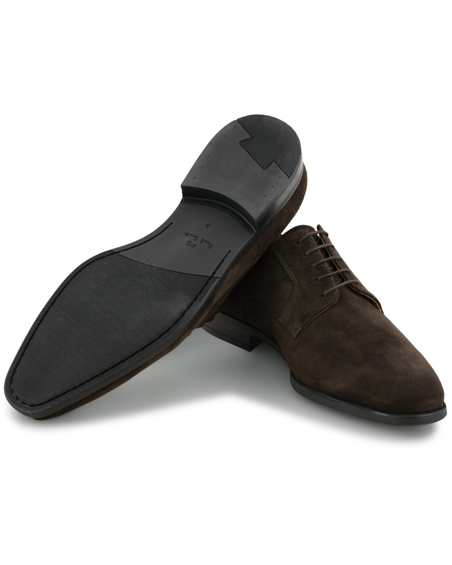 Homme | PS Paul Smith Daniel Rubber Sole Oxford Dark Brown Suede | PS Paul Smith | Daniel Rubber Sole Oxford Dark Brown Suede