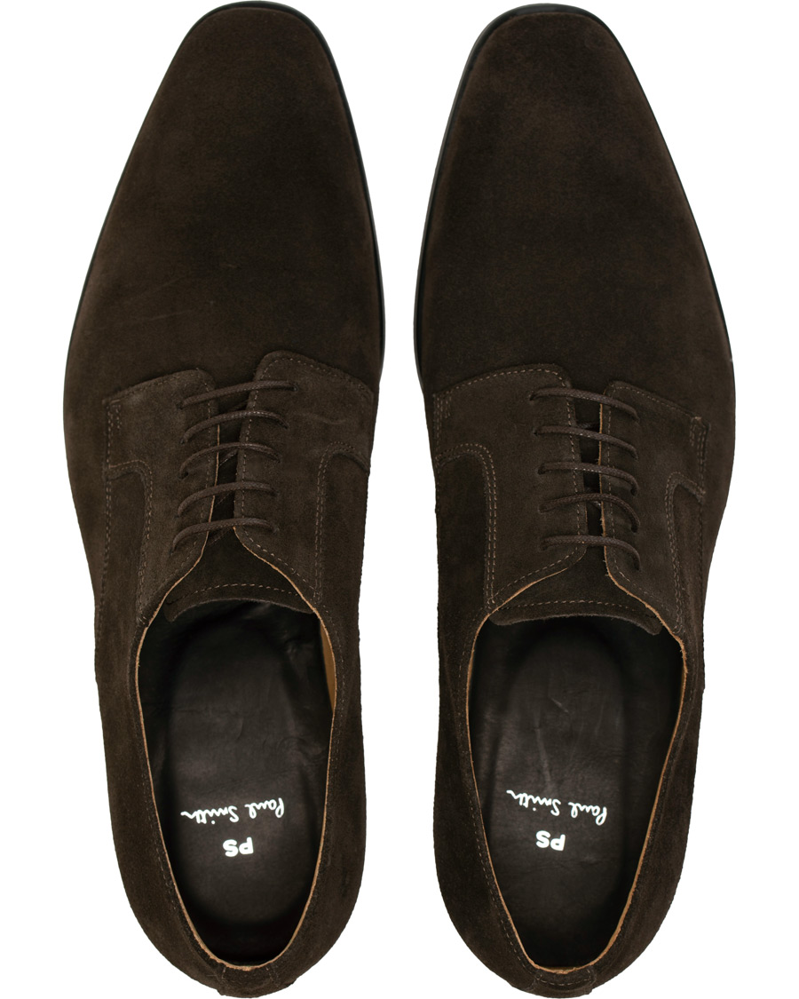 Homme | PS Paul Smith Daniel Rubber Sole Oxford Dark Brown Suede | PS Paul Smith | Daniel Rubber Sole Oxford Dark Brown Suede
