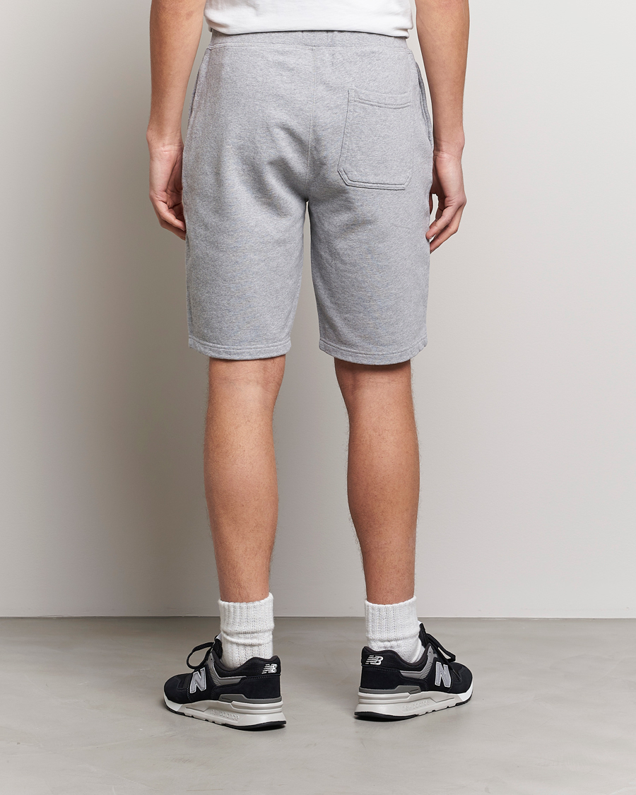 Homme | Shorts | Sunspel | Loopback Shorts Grey Melange
