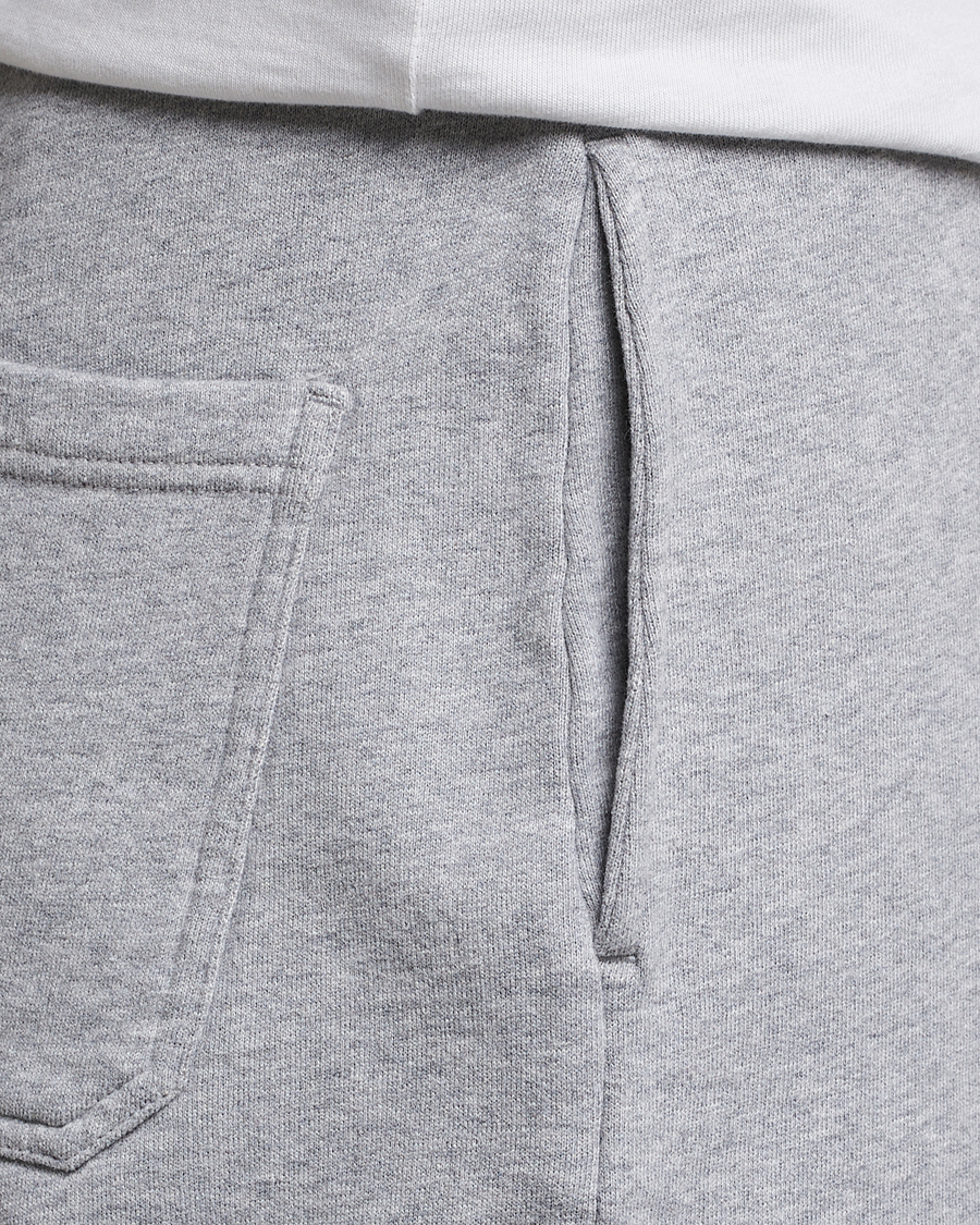 Homme | Shorts | Sunspel | Loopback Shorts Grey Melange