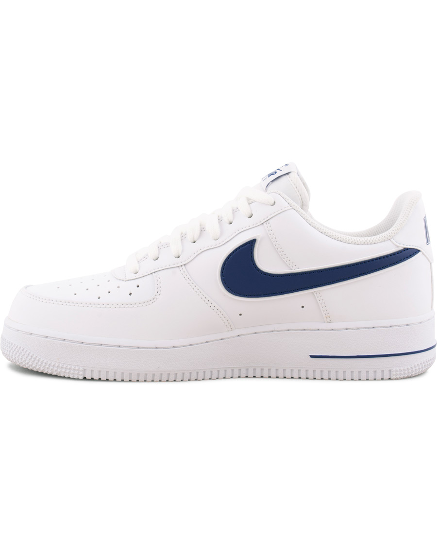 Homme | Nike Air Force Sneaker White/Deep Royal | Nike | Air Force Sneaker White/Deep Royal