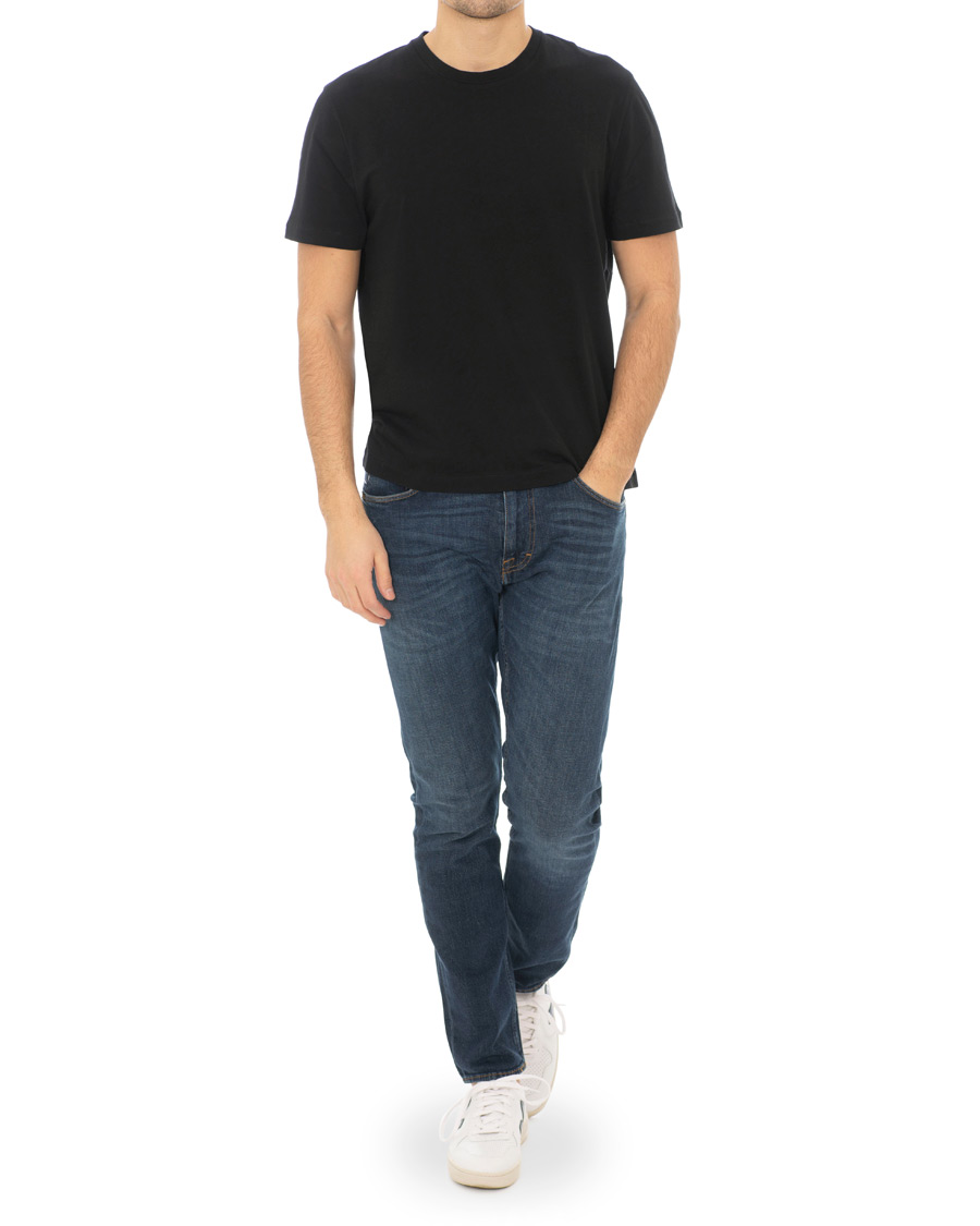 Homme | T-shirts | Filippa K | Single Jersey Regular Tee Black