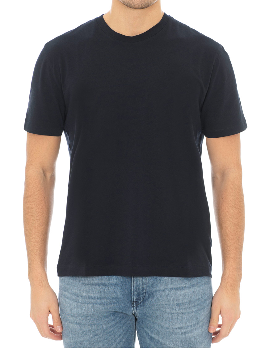 Heren | T-shirts | Filippa K | Single Jersey Regular Tee Navy
