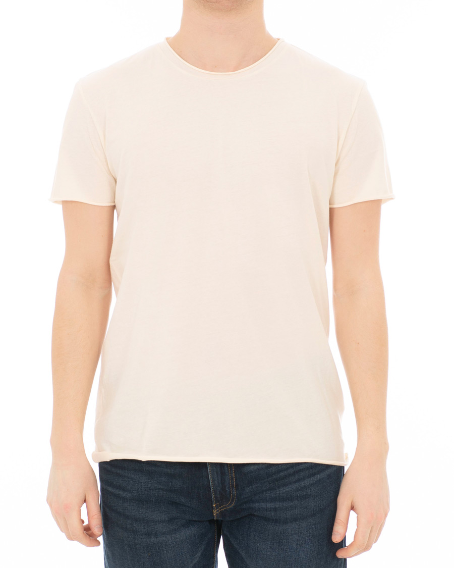 Homme | T-shirts | Filippa K | Roll Neck Tee Panacotta