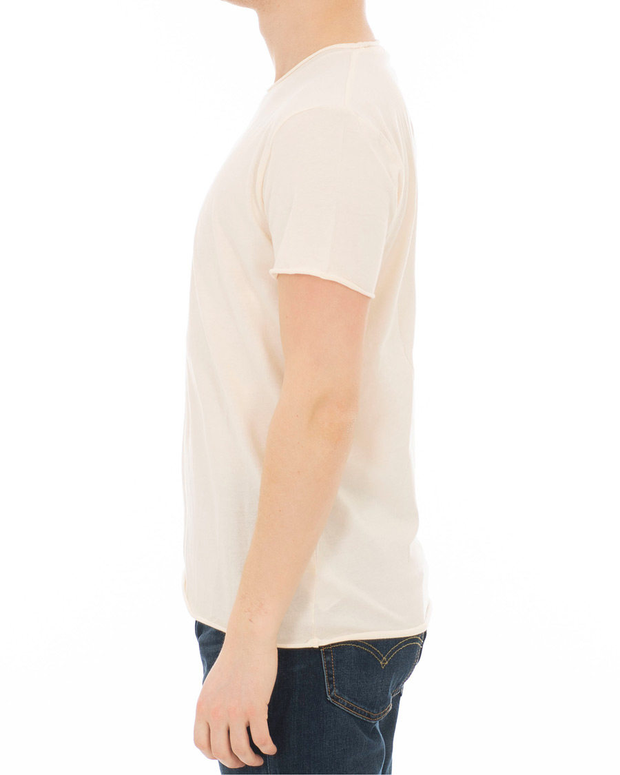 Homme | T-shirts | Filippa K | Roll Neck Tee Panacotta