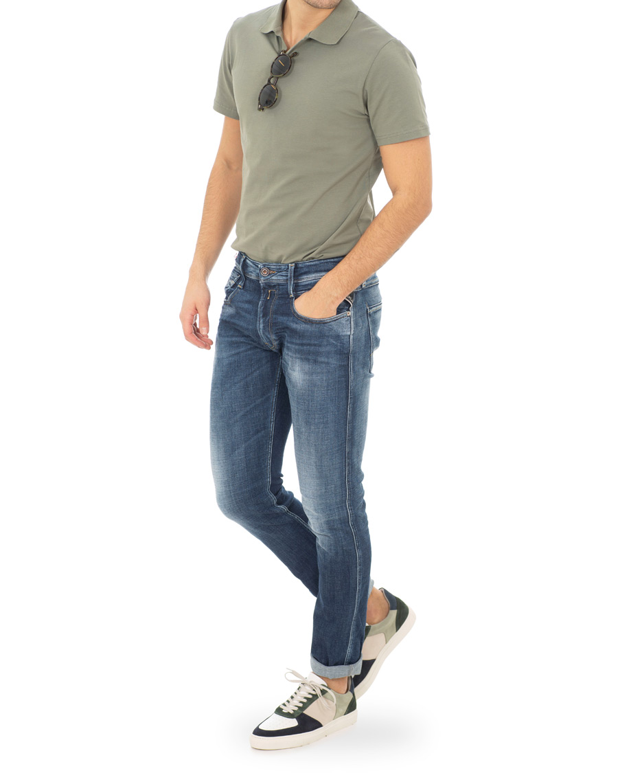 Heren | Filippa K Robert Low Mix Sneakers Limestone | Filippa K | Robert Low Mix Sneakers Limestone
