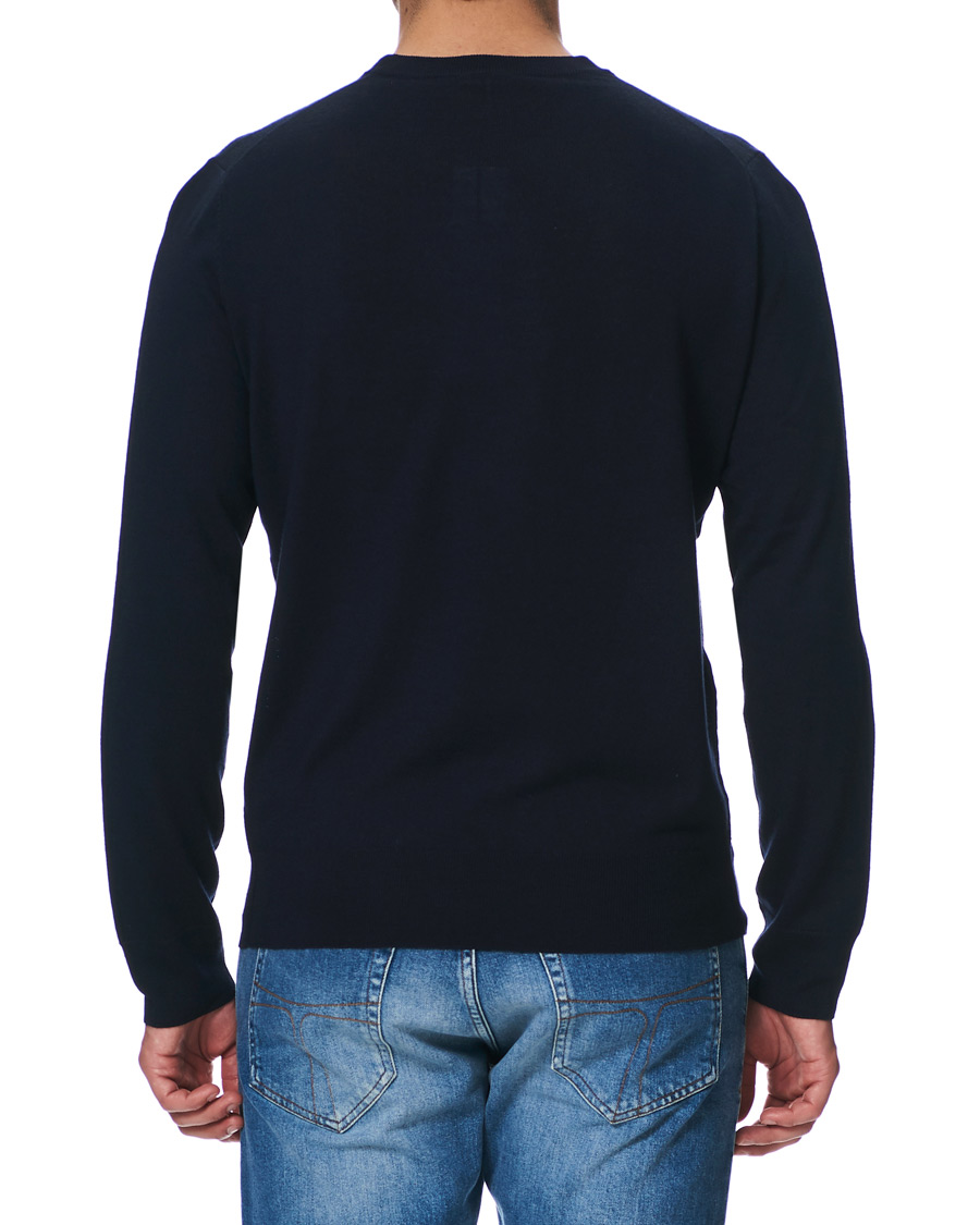 Homme | Pulls Et Tricots | Filippa K | Merino Round Neck Sweater Navy