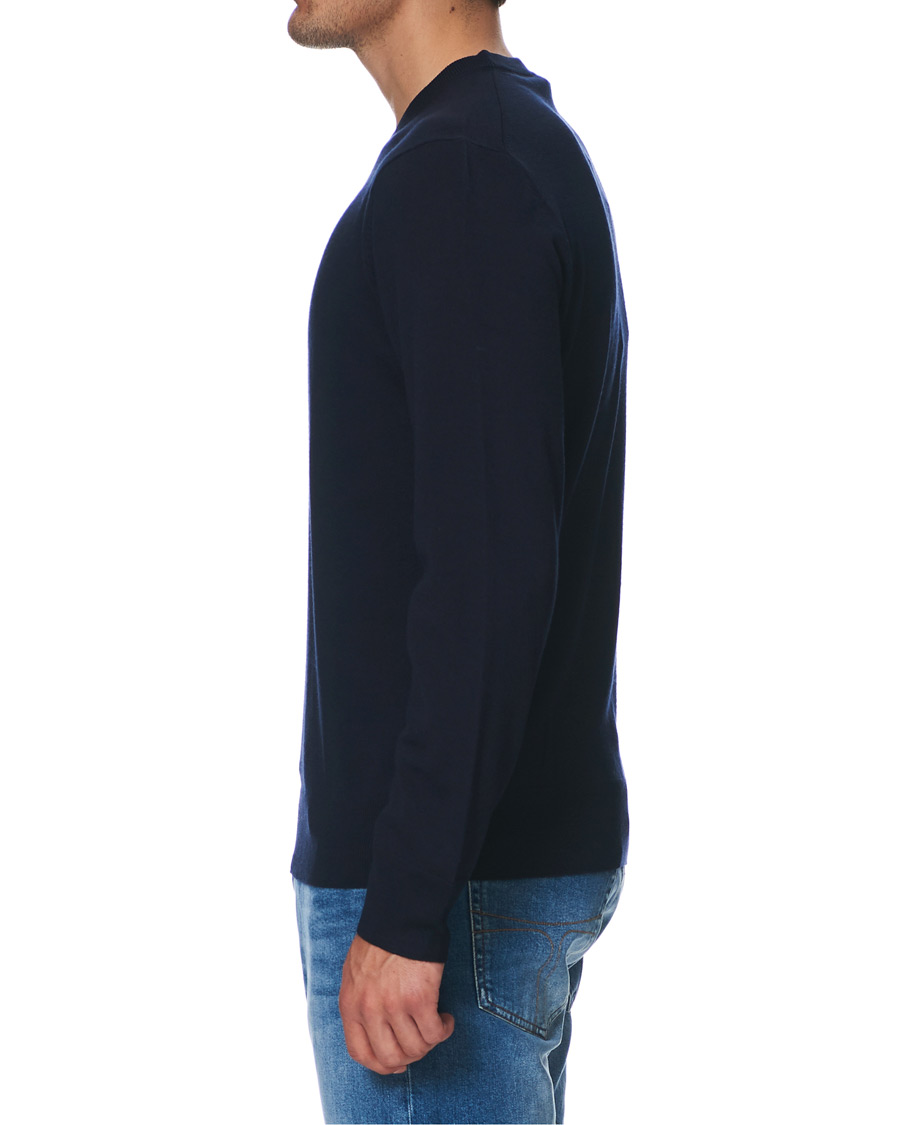 Homme | Pulls Et Tricots | Filippa K | Merino Round Neck Sweater Navy