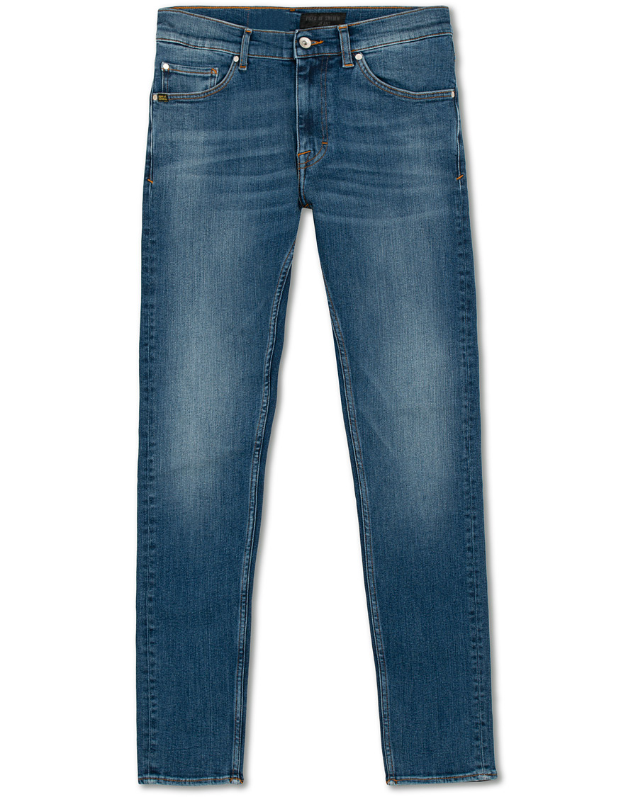 Homme | Jeans | Tiger of Sweden Jeans | Evolve Super Stretch Jeans Medium Blue