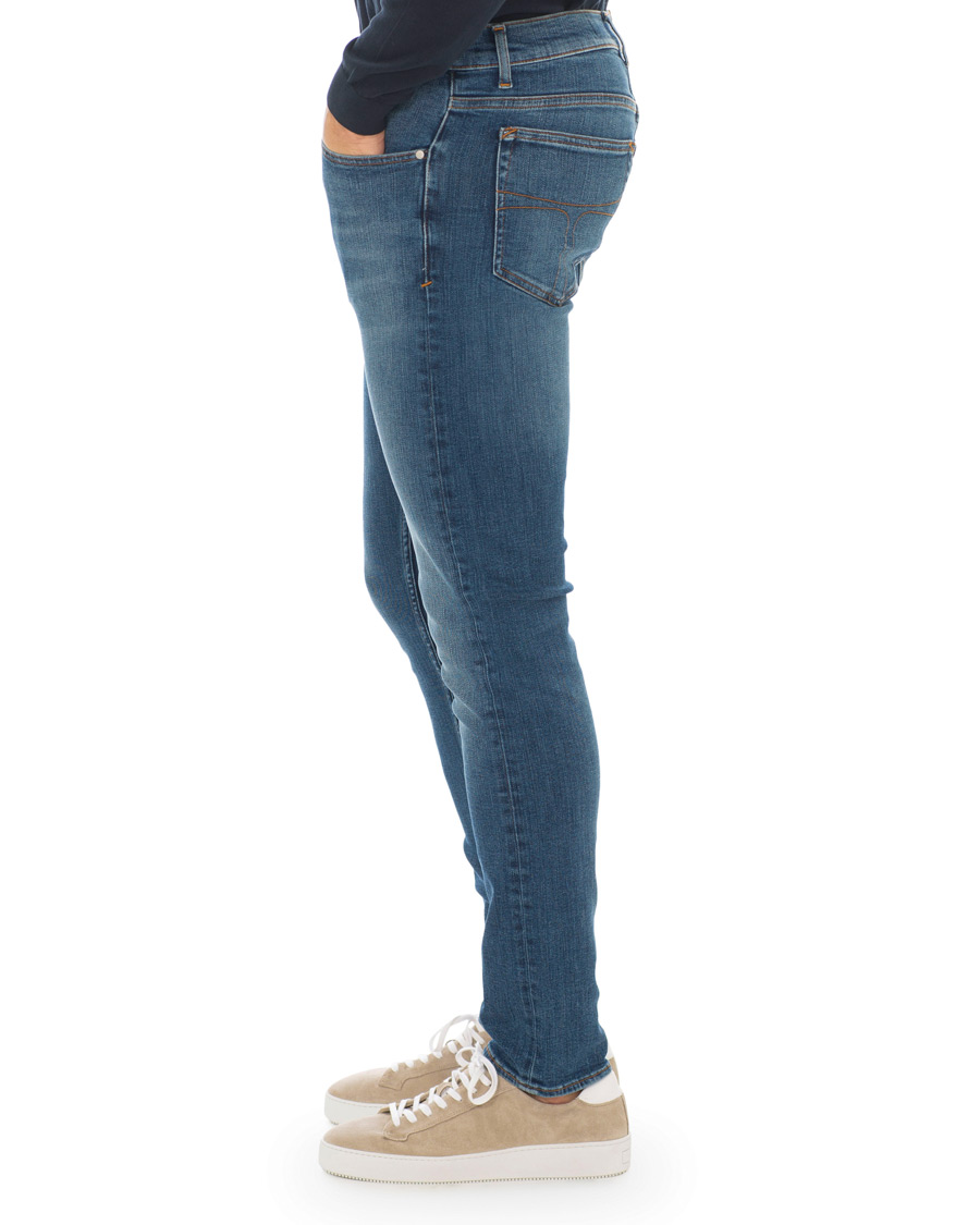 Homme | Jeans | Tiger of Sweden Jeans | Evolve Super Stretch Jeans Medium Blue