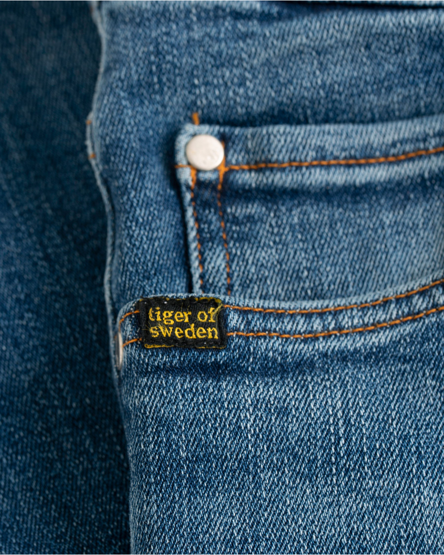 Homme | Jeans | Tiger of Sweden Jeans | Evolve Super Stretch Jeans Medium Blue