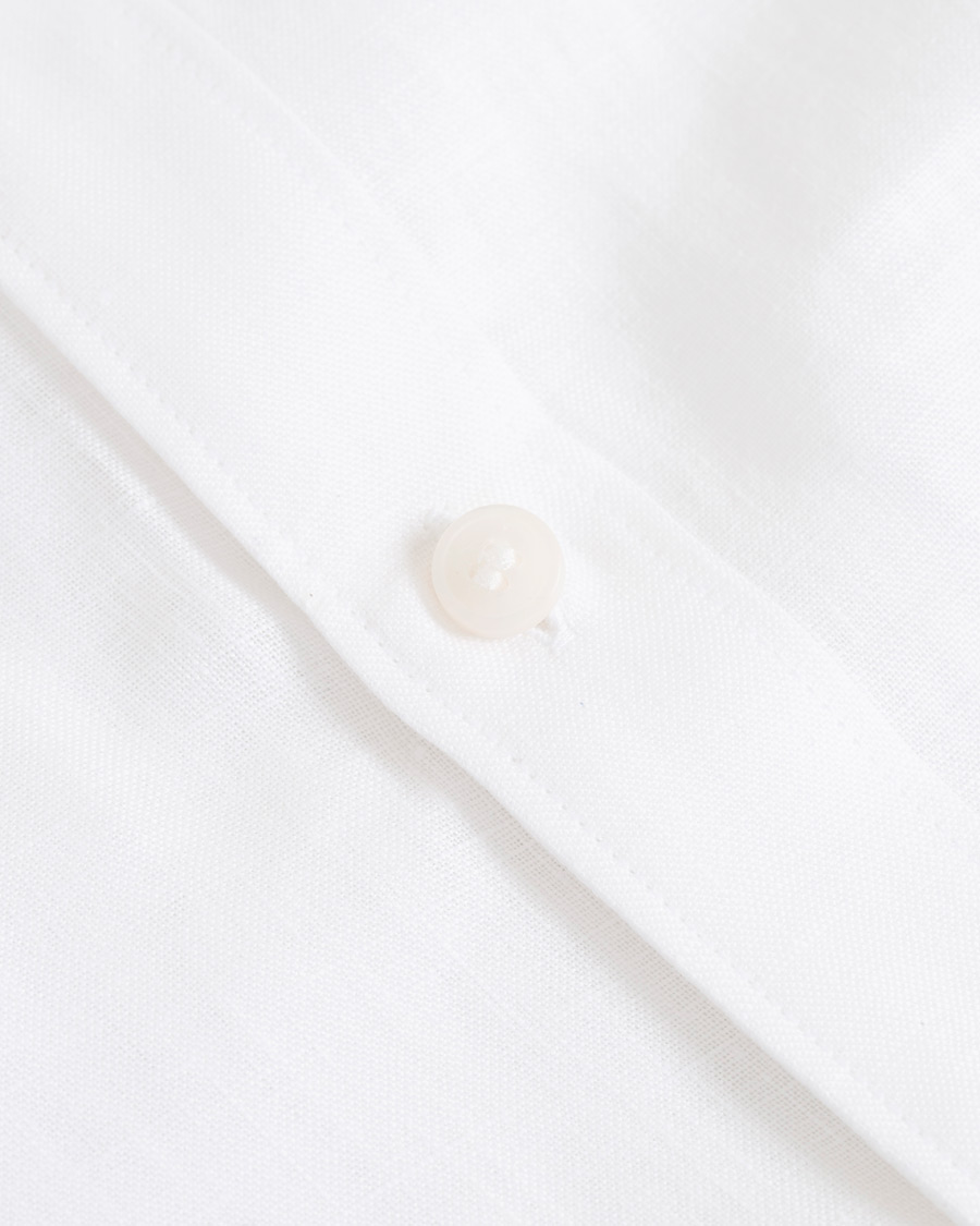 Homme | Chemises | Tiger of Sweden | Fenald Button Down Linen Shirt White