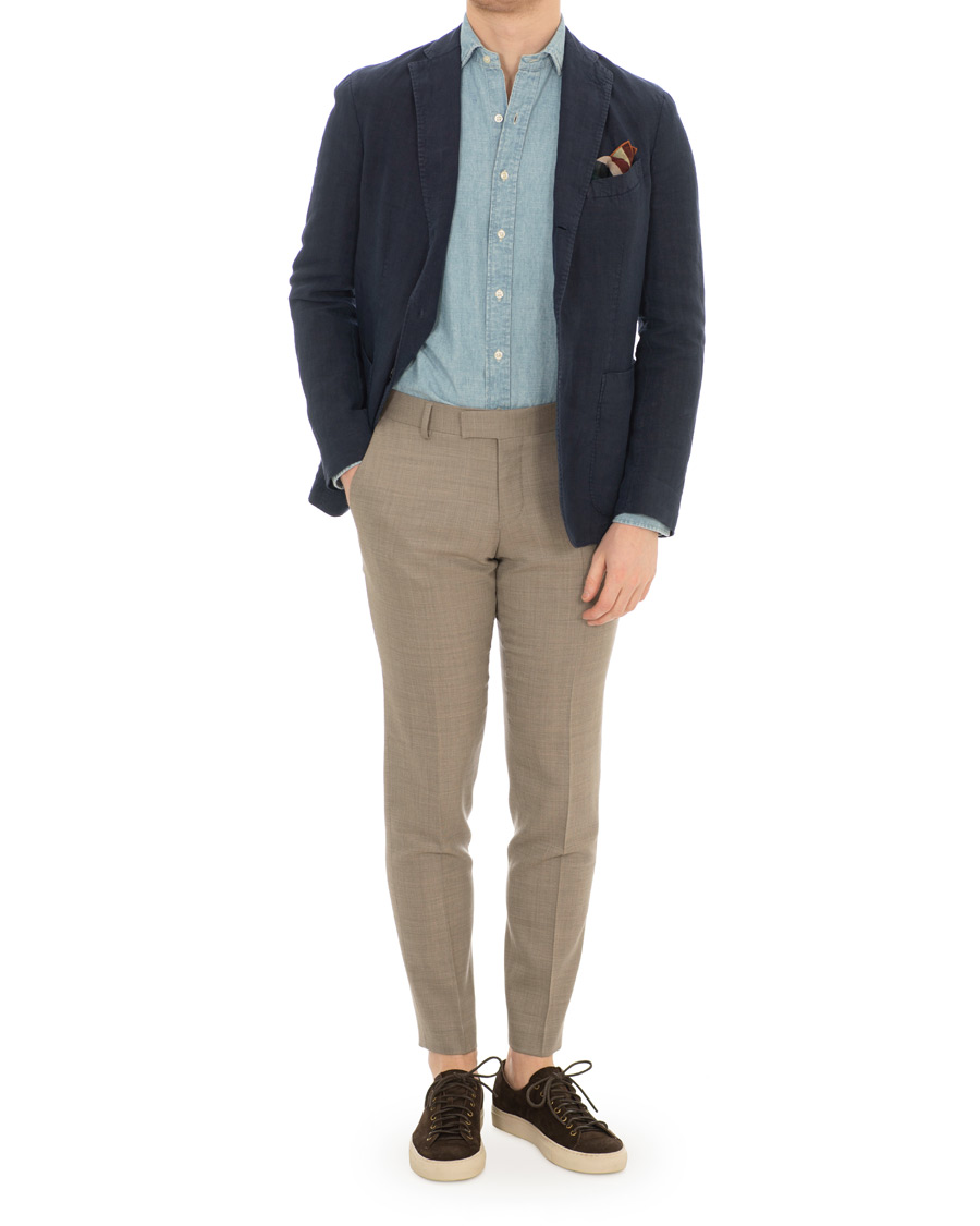 Homme | Pantalons | Tiger of Sweden | Tordon Stretch Trousers Irish Cream