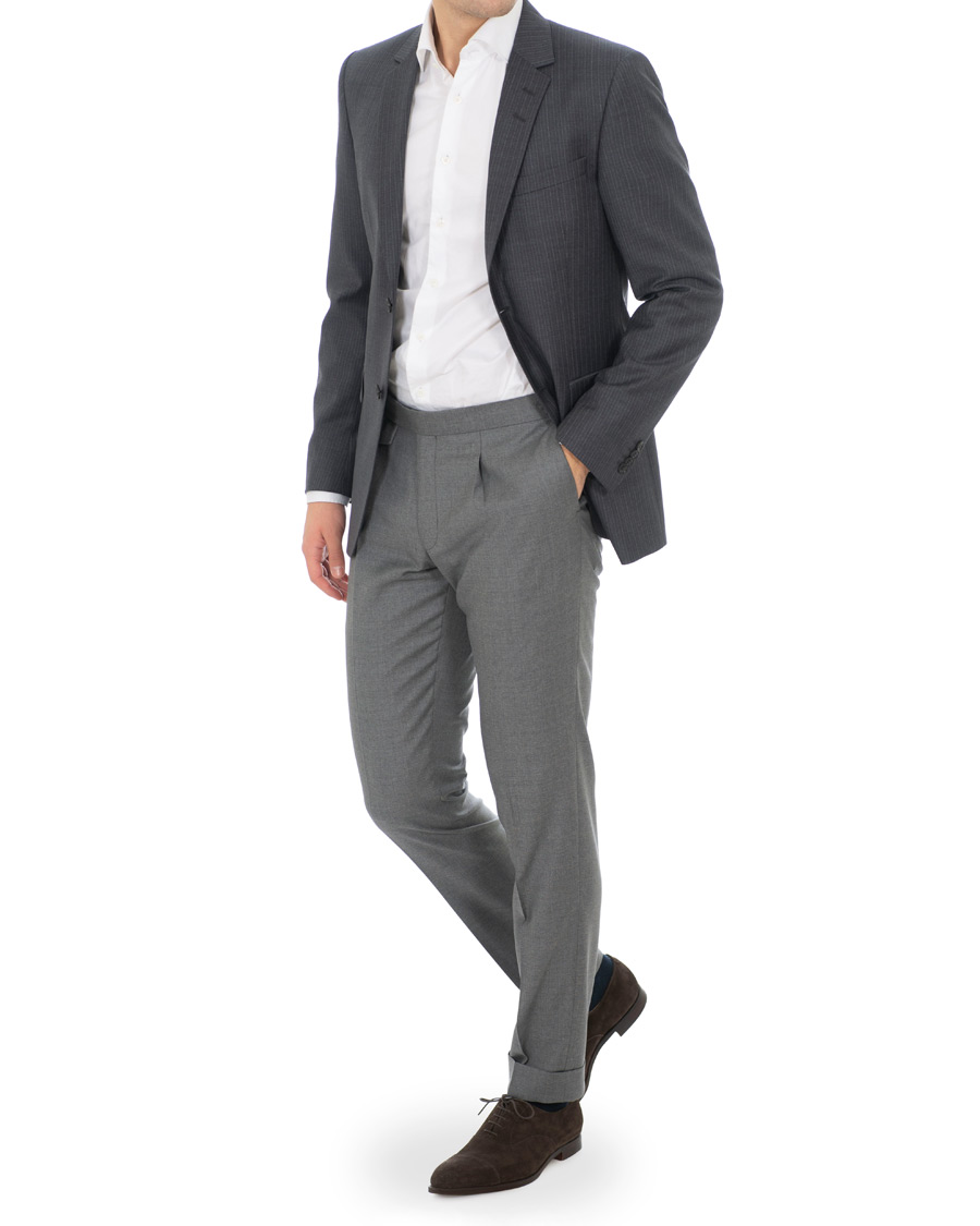 Homme | Blazers | Tiger of Sweden | 2018 Pinstripe Blazer Grey