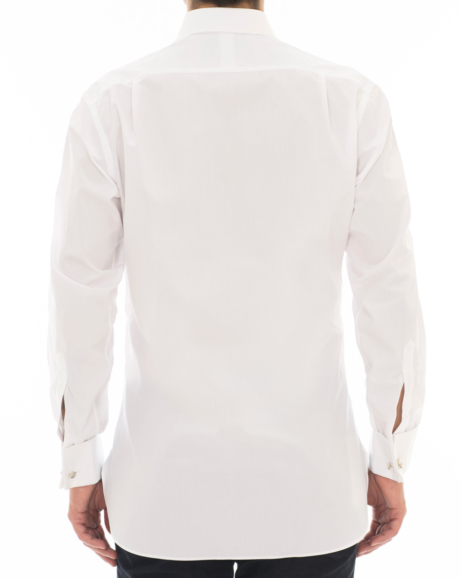 Homme | Chemises | Turnbull & Asser | Regular Fit Double Cuff Poplin Shirt White