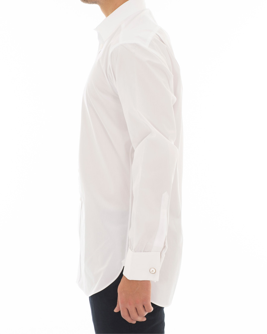 Homme | Chemises | Turnbull & Asser | Regular Fit Double Cuff Poplin Shirt White