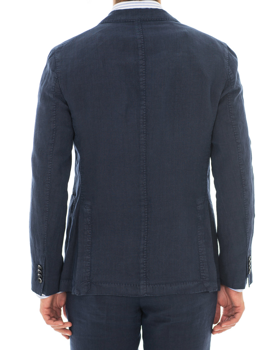 Homme | Costumes | Boglioli | K Jacket Linen Suit Navy
