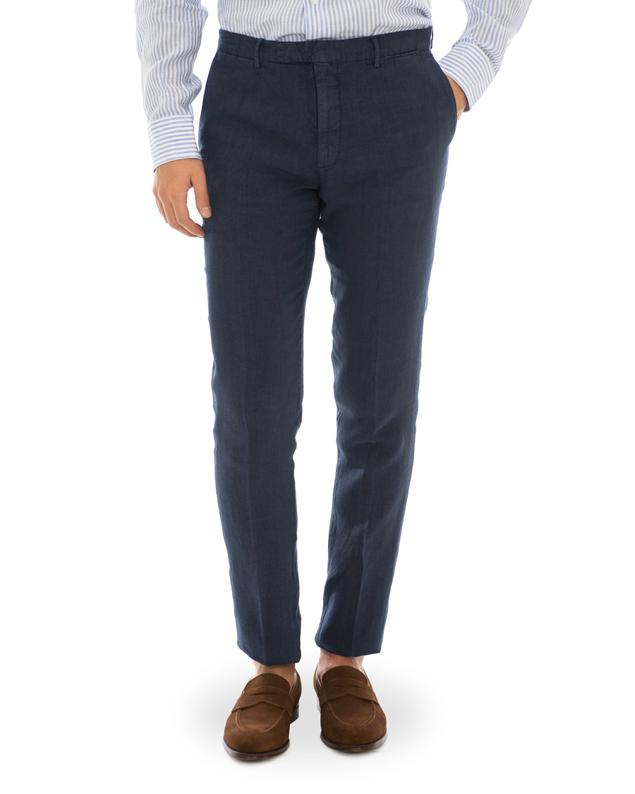 Homme | Costumes | Boglioli | K Jacket Linen Suit Navy