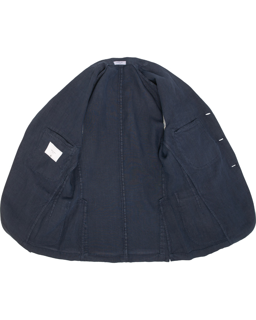 Homme | Costumes | Boglioli | K Jacket Linen Suit Navy